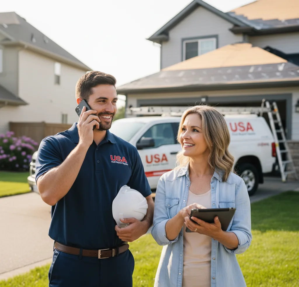 USA Roof Repair Experts customer support in Firebaugh
